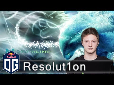 OG.Resolut1on Morphling Gameplay - Ranked Match - OG Dota 2.