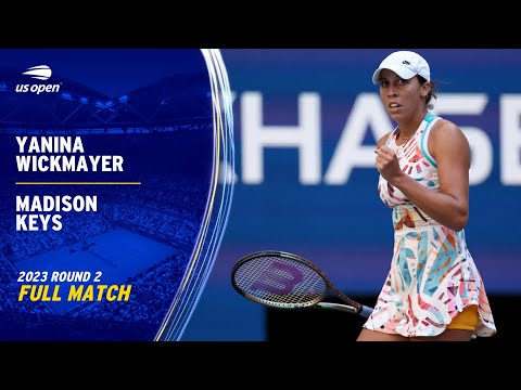 Madison Keys vs. Yanina Wickmayer Full Match | 2023 US Open Round 2