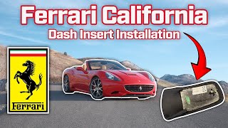 How to Remove the Dash Binnacle on a Ferrari California. Tips on preventing shrinkage!  #ferrari