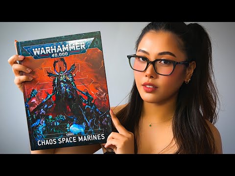 ASMR Warhammer 40k Chaos Space Marines Codex