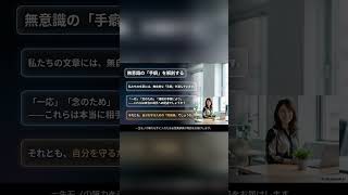 文章が長いのは心理的な「鎧」 #chatgpt #仕事効率化 #ai活用