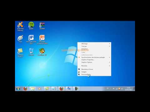 comment installer fond d'ecran windows 7