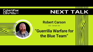 Robert Carson: Guerrilla Warfare for the Blue Team
