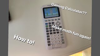 How to get games on your TI-84 Plus CE calculator!