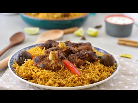 Mutton Machboos | Majboos recipe| Machboos Al Laham