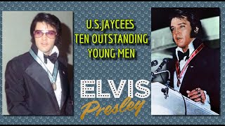 Elvis Presley U.S. Jaycees Ten Outstanding Young Men 1970