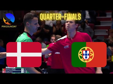 Groth Jonathan vs Apolonia Tiago | Denmark vs Portugal 2/3