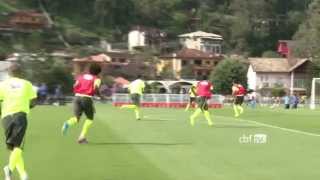 Veja como foi o treino da Seleção nesta quinta