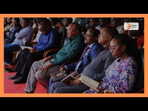United Opposition parties pledge unity to face Ruto in 2027