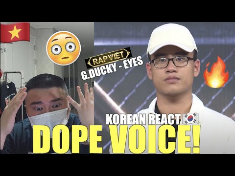 [EXCLUSIVE!]🇻🇳🇰🇷🔥Korean Hiphop Junkie react to G.Ducky [EYES] (VNM/ENG SUB)