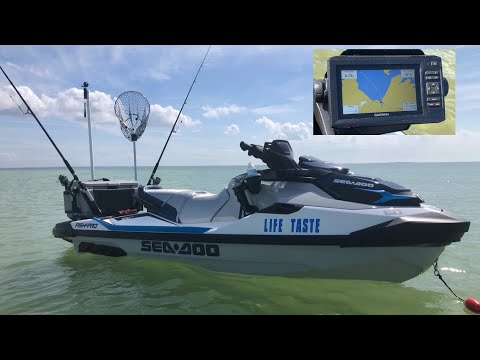 How to use Garmin fish finder on 2021 Sea-Doo Fish Pro