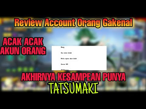 REVIEW AKUN ORANG TAK DIKENAL, ADA HERO YANG GW PENGEN ANJAY - One Punch Man The Strongest