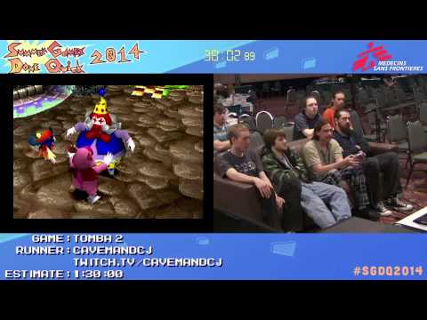 Tomba 2 by CavemanDCJ in 1:17:27 - SGDQ2014 - Part 83