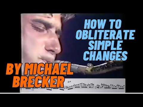 Michael Brecker - Song for my Father Solo Transcription (Live)