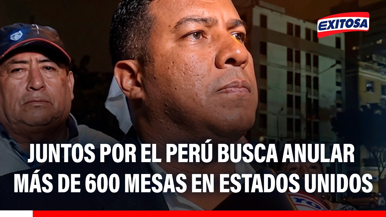 🔴🔵JP presentó recursos de nulidad en mesas de EE.UU. y por demora en llegada de actas de Argentina