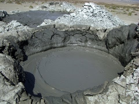 Mud volcanoes, Gobustan National Park, B