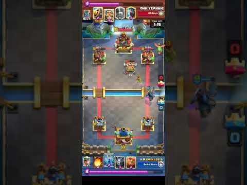 Clash Royale top Giant double prince vs Graveyard (Kamikaze vs OHH YEAHHH!)