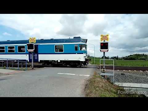 Železniční přejezd Marefy 18.8.2021