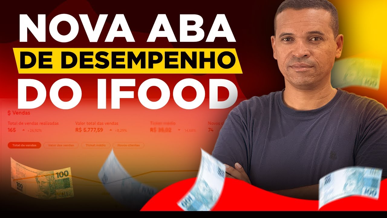 Nova Aba Desempenho Atualizada no Ifood