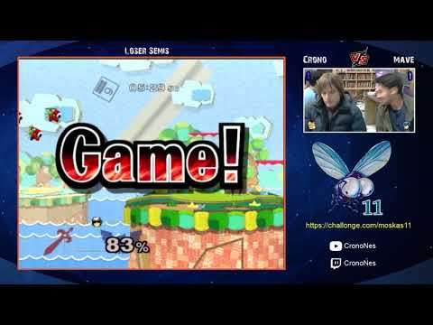 The Moska's Tournament 11 - Loser Quarters - Crono vs Mave