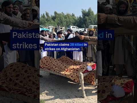 Pakistan targets alleged militant hideouts in Afghanistan | DW News