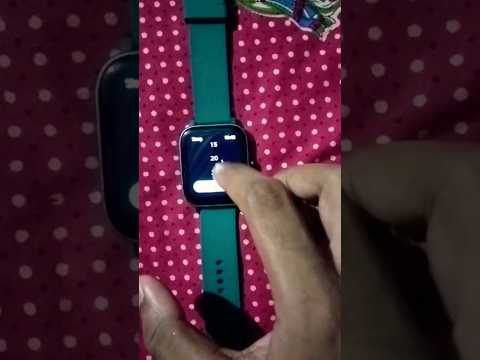 How To Set Display Time ⏳️In Fire Boltt Smartwatch #shorts #display #time #settings #shortfeed