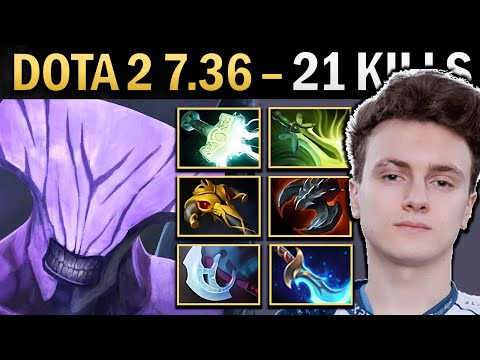 Faceless Void Gameplay Miracle with Mjolnir and Butterfly - Ringmaster Dota 2