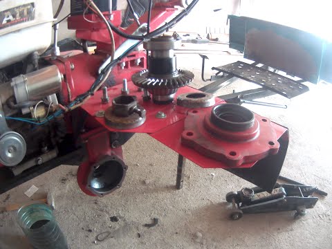 снятие сальника мотоблока BRAIT 135GDE/replacement of the oil seal of the BRAIT 135GDE motor unit