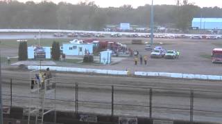 preview picture of video 'IMCA Stock Car Main Event 7-13-2014 @ Seymour Speedway Wisconsin'