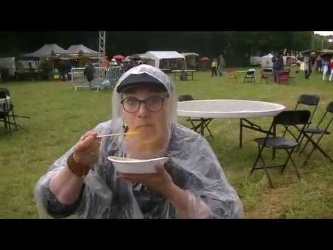 Eating good food at the Festival Django Reinhardt 2018