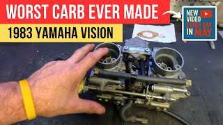The Worst Carburetor Ever Made? | 1983 Yamaha Vision XZ550