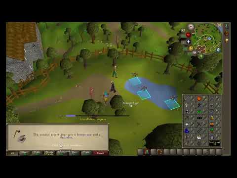 OSRS - Part 1 - Lets stream until i can afford a laptop that can play a real game