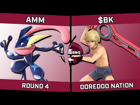 AMM (Greninja) vs $BK (Shulk) - Ooredoo Nation SSBQ Spring Tournament