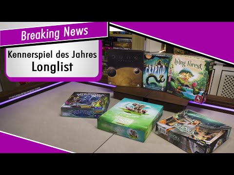 NEWS: Kennerspiel des Jahres 2022 - Nominierte Titel und Empfehlungsliste - Spiel doch mal!