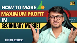 5 Ways To Make Maximum Profit In Secondary Market | Share Market Nepal