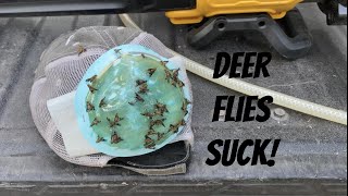 DEER FLY DEFENSE: The only way to keep them off you!