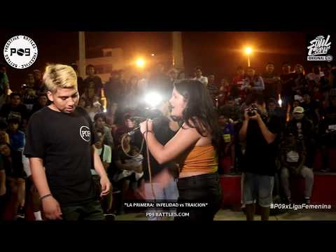 JOKKER ANGIE vs SOLID MAYSA - 4tos - P09 BATTLES x LIGA DE FREESTYLE FEMENINA - 2020