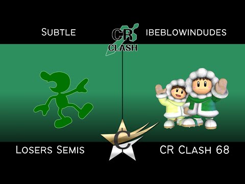 CR Clash 68 Losers Semis - Subtle (Mr. Game & Watch) vs ibeblowindudes (Ice Climbers) - SSBM