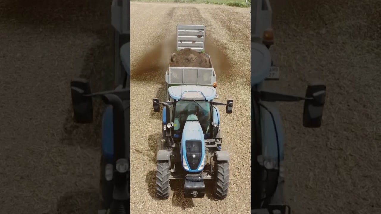 Katı gübre dağıtma 15 m³ / Manure spreader 15 m³