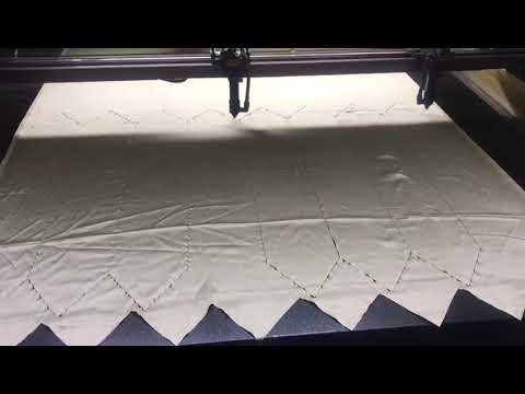 Cnc machine flower pattern garments laser cutting services, ...