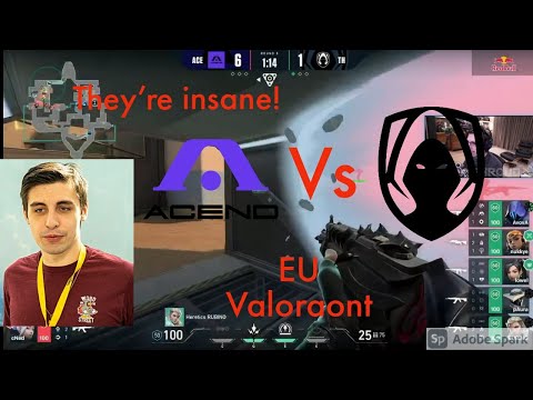 Shroud Reacts to EU valorant!!!TH vs ACEND insane match..