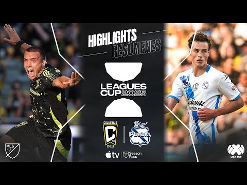 Columbus Crew vs. Club Puebla | Leagues Cup | Full Match Highlights