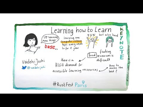 RustFest Paris 2018 -  Learning how to Learn by Vaidehi Joshi