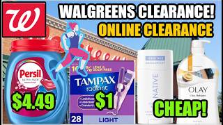 WALGREENS ONLINE CLEARANCE ----RUNNNNNN!