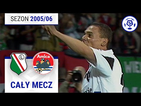 (2/2) Legia Warszawa - Amica Wronki | CAŁY MECZ | Ekstraklasa 2005/06 | 28. Kolejka