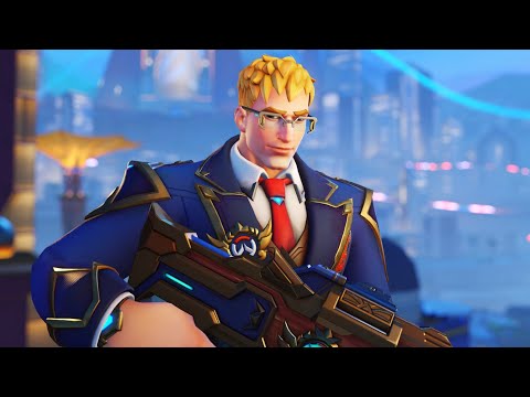NEW Class President Soldier: 76 Skin Showcase | Overwatch 2