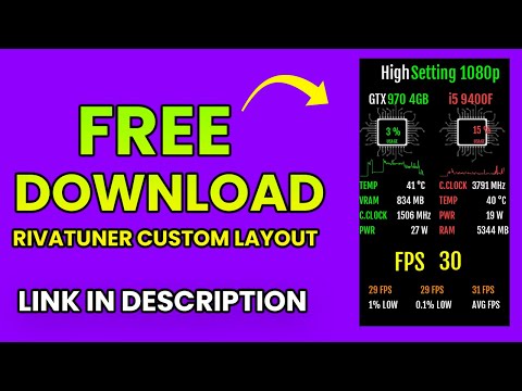 Steam Community :: Video :: Free Custom Rivatuner Overlay