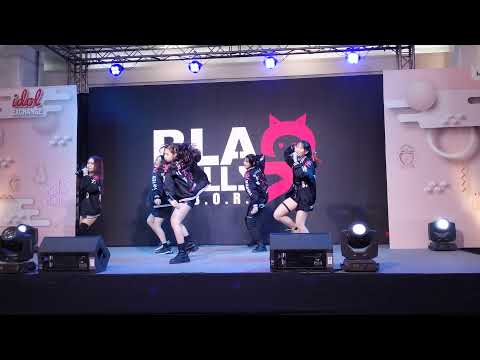 Blackdolls [ Reborn ] : Black Soda @ Idol Exchange "Ticket To Happiness" - MBK 【4K】