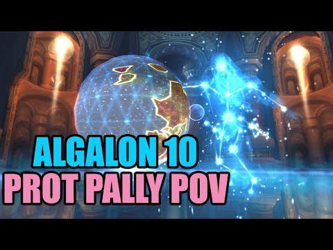 Algalon 10 Prot Paladin POV - WOTLK Classic PTR