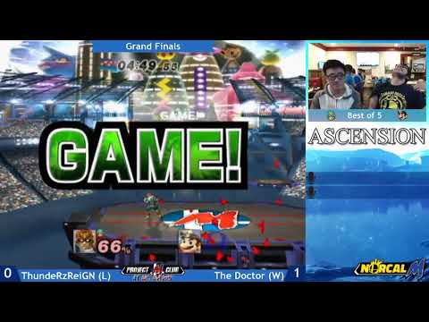 "Ascension 9/15/18" - ThundeRzReiGN (Fox/CF/DK) v. The Doctor (Mario) - Grand Finals